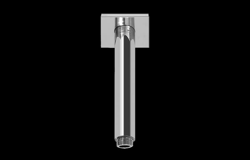 Photos - Shower Riser Rail & Head Holder Graff G-8537 Contemporary 6" Ceiling Shower Arm Polished Chrome Bath and Shower Accessories Shower Components Shower Arms G 