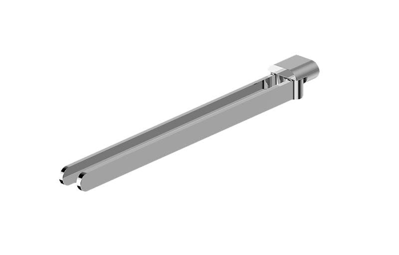 Photos - Towel Holder Graff G-9411 15" Double Towel Bar Polished Chrome Bathroom Hardware and Accessories Bathroom Hardware Towel Bars G-9411-PC 