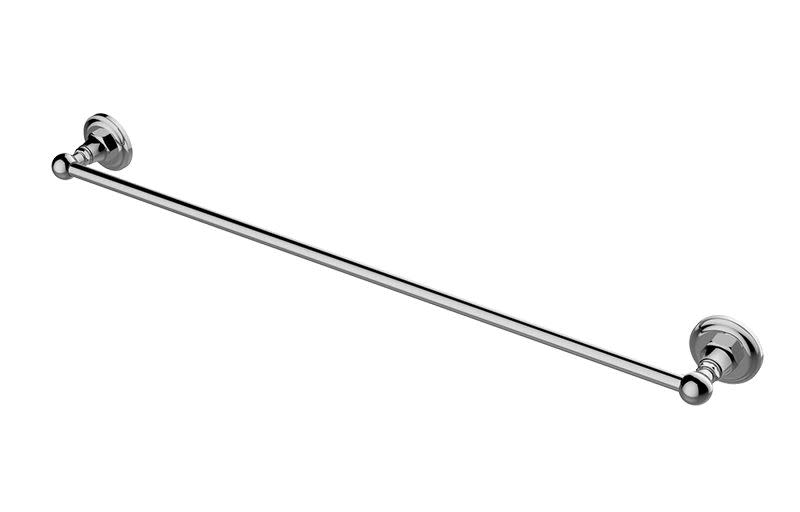 Photos - Towel Holder Graff G-9708 Camden 24" Towel Bar Polished Chrome Bathroom Hardware and Accessories Bathroom Hardware Towel Bars G-9708-PC 