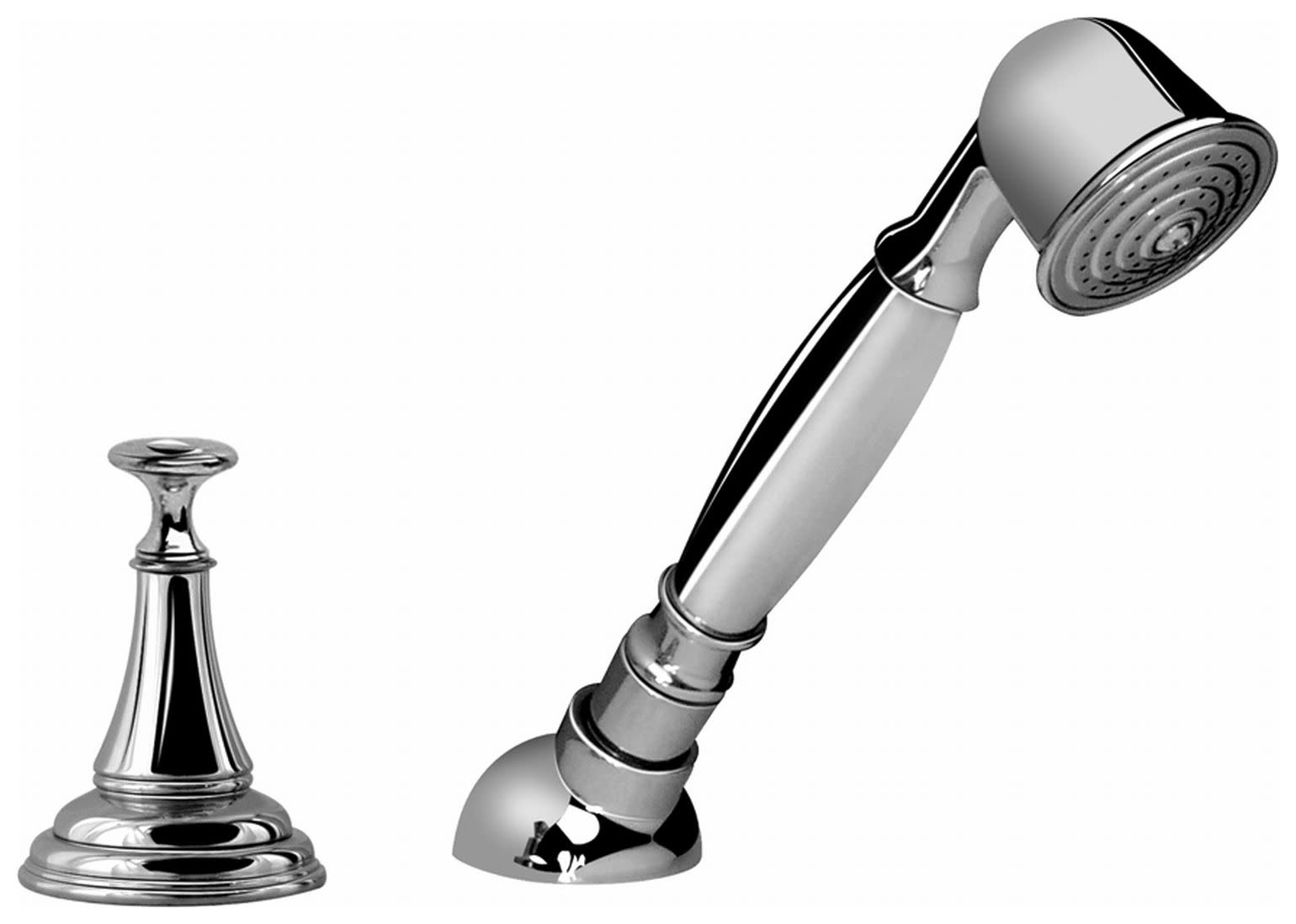 Photos - Shower System Graff G-2455 Lauren 1.5 GPM Single Function Hand Shower Polished Chrome Showers Hand Showers Single Function G-2455-PC 