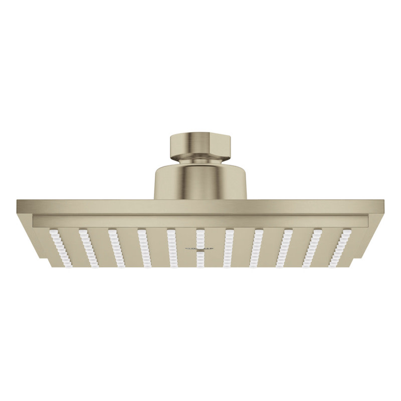Grohe 26 468 Euphoria 1.75 GPM Single Function Rain Shower Head Brushed Nickel Infinity Showers Shower Heads Single Function