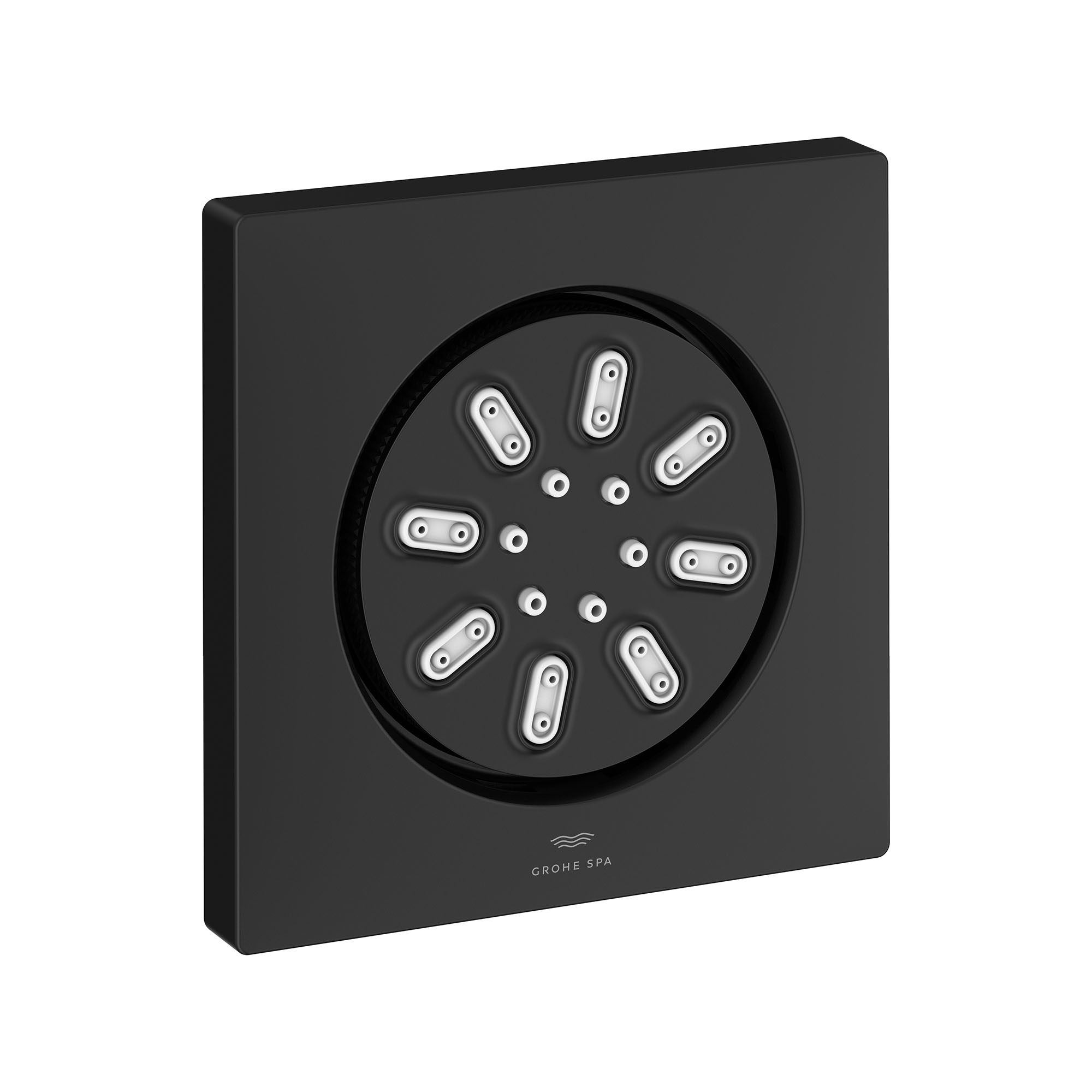 Grohe 26 845 Rainshower 2 Function Square Body Spray Matte Black Showers Body Sprays