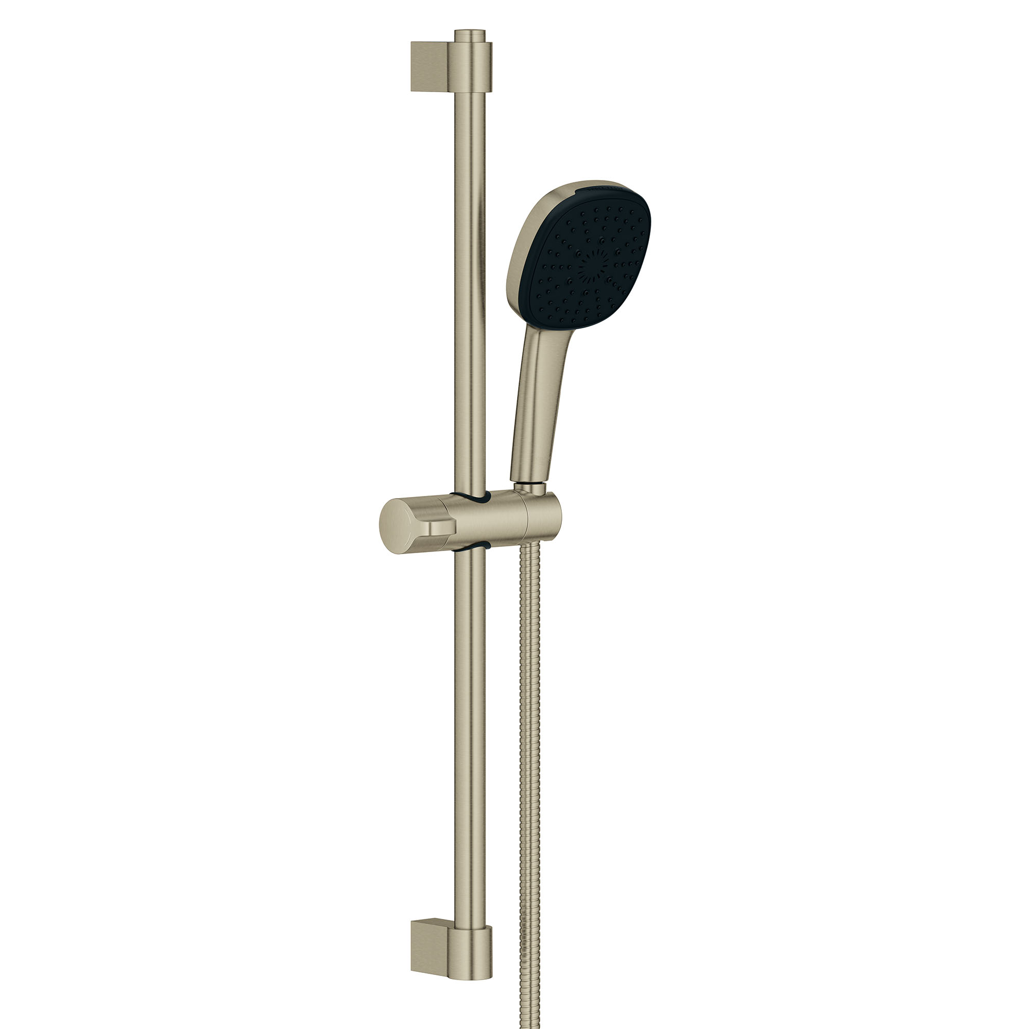Grohe 26 906 2 Tempesta Shower System with Hand Shower Slide Bar and Hose Brushed Nickel Showers Shower System Pressure Balanced