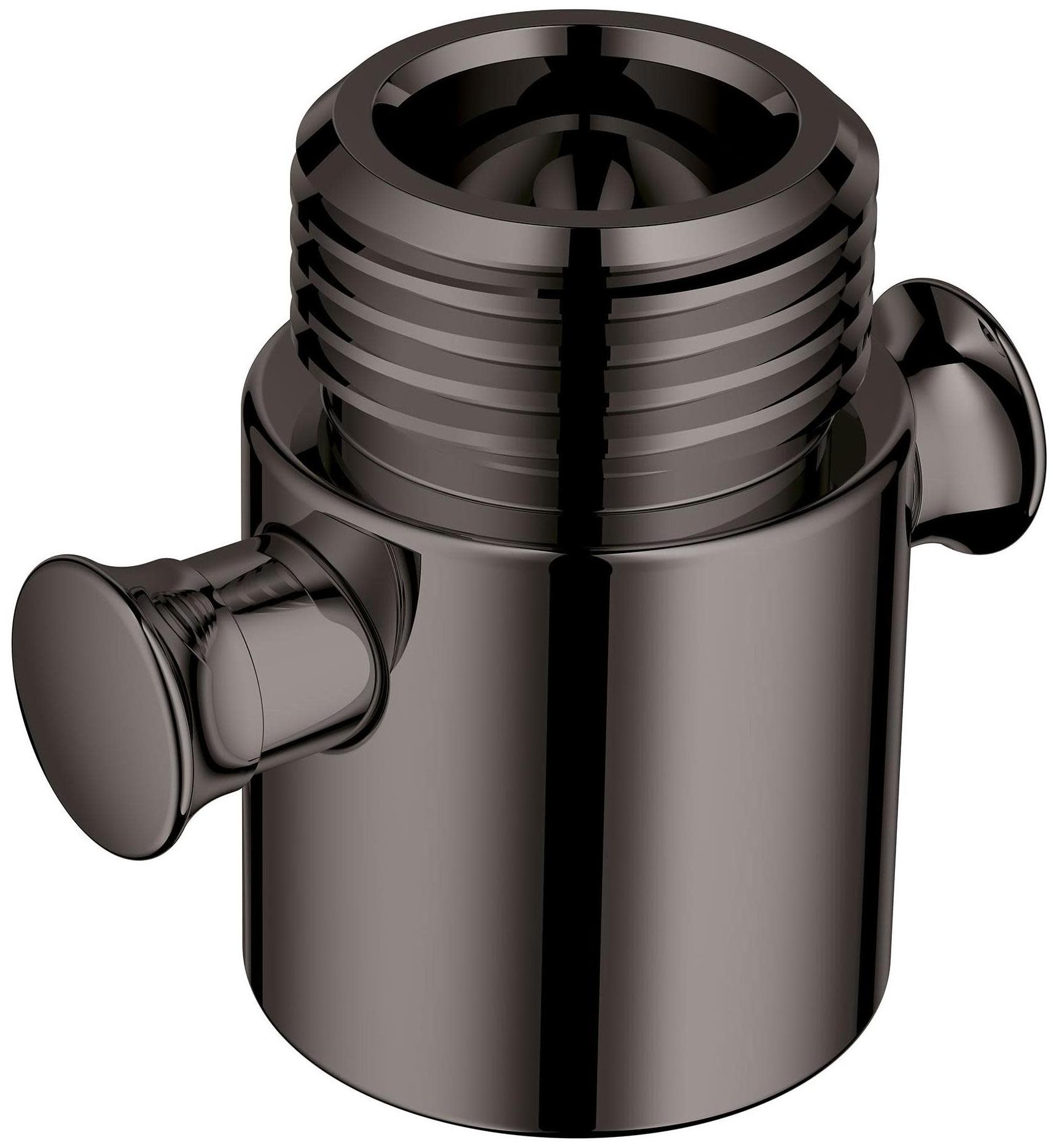 Grohe 95 866 In Line Volume Control for Grohe Hand Showers Hard Graphite Bath and Shower Accessories Shower Components Pause Adapters