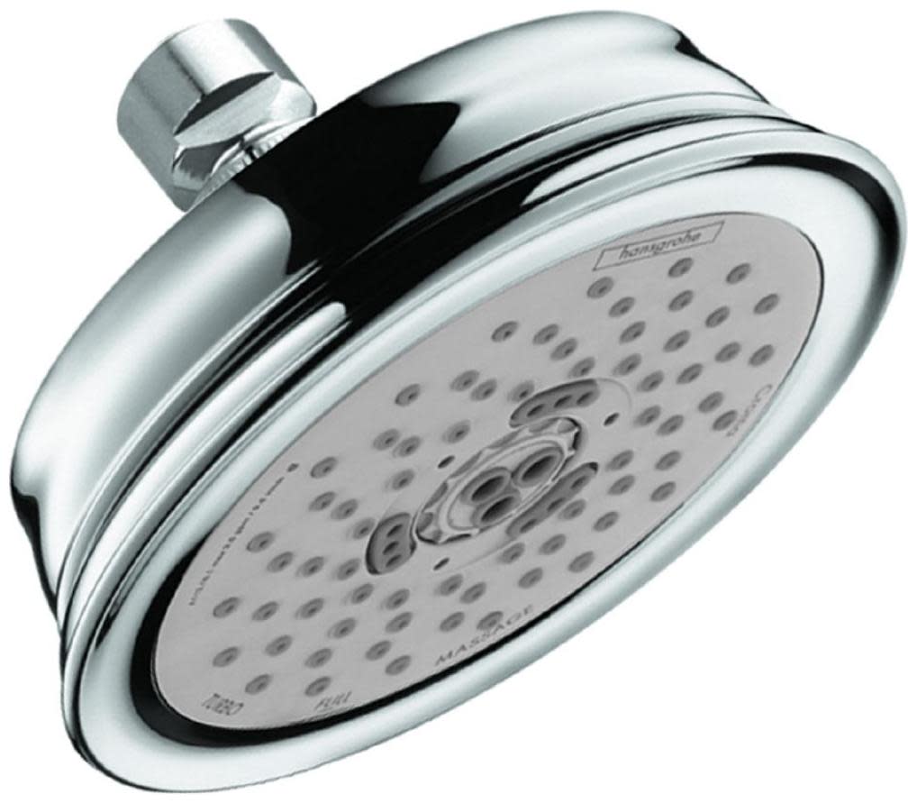 Hansgrohe 04070 Croma 100 Classic Multi Function 2.5 GPM Shower Head Chrome Showers Shower Heads Multi Function