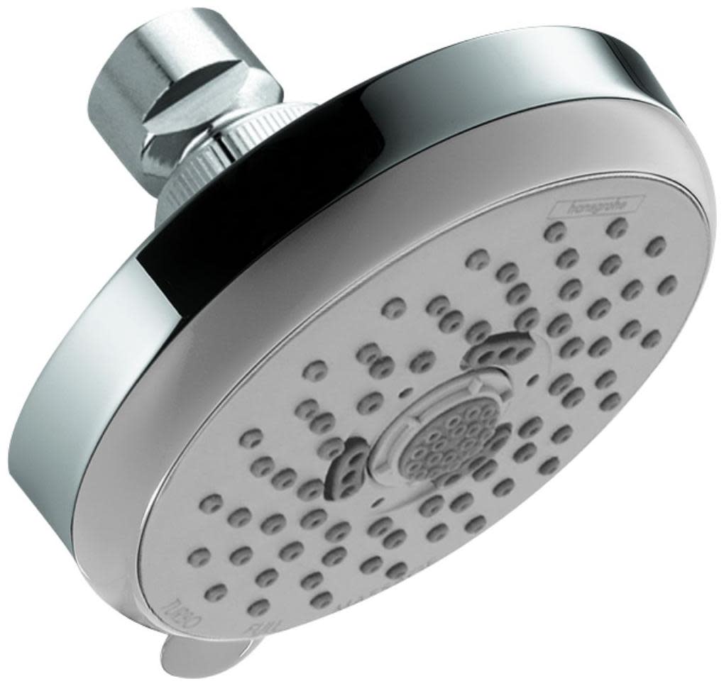 Hansgrohe 04071 Croma 100 Multi Function 2.5 GPM Shower Head Chrome Showers Shower Heads Multi Function