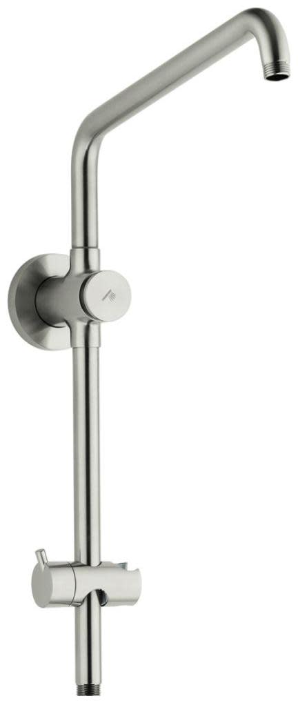 Hansgrohe 04527 Croma SAM Retrofit Shower System Upgrade - Less Shower Head and Handshower Brushed Nickel Showers Retrofit Showers Exposed Shower Pipe
