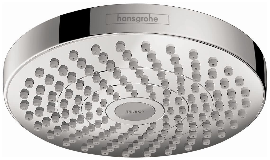 Hansgrohe 04825 Croma Select S 2.5 GPM Multi Function Shower Head Chrome Showers Shower Heads Multi Function