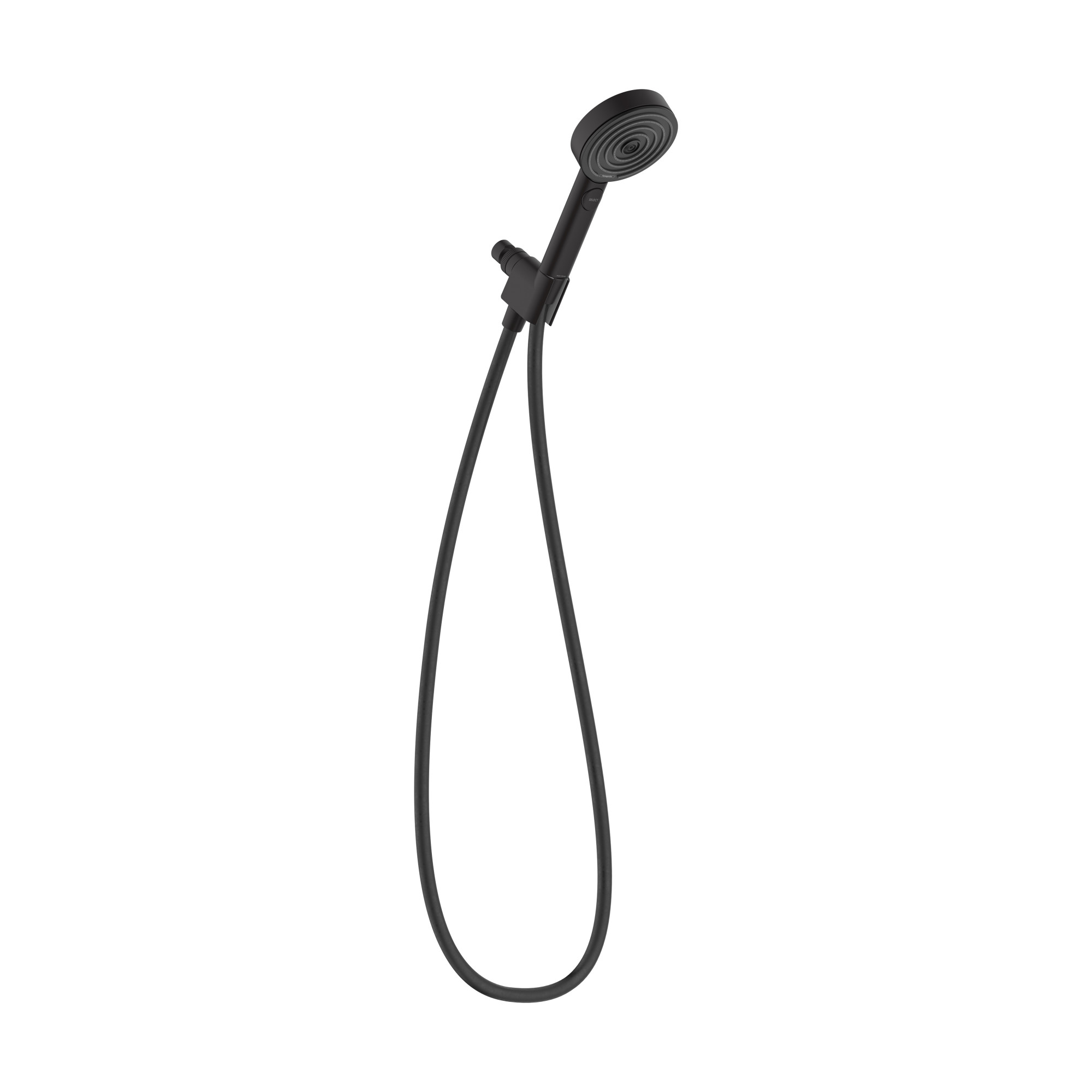 Hansgrohe 04918 Pulsify S 1.75 GPM Multi Function Hand Shower Set with Hose and Shower Arm Mount Matte Black Showers Hand Showers Multi Function