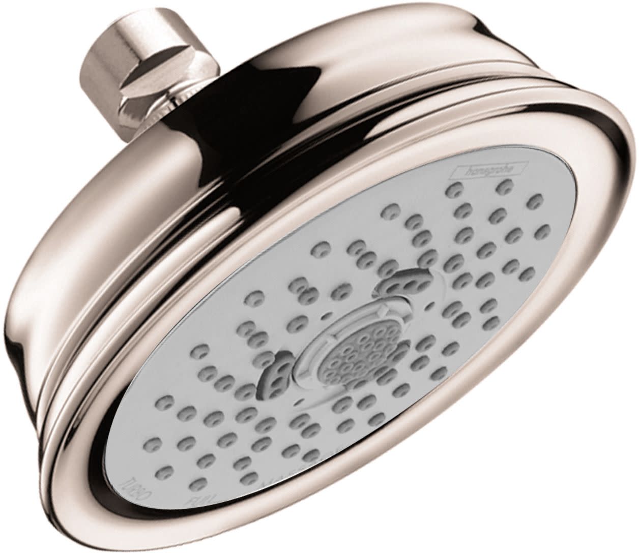 Hansgrohe 04930 Croma 100 Classic 1.5 GPM Multi Function Shower Head Polished Nickel Showers Shower Heads Multi Function