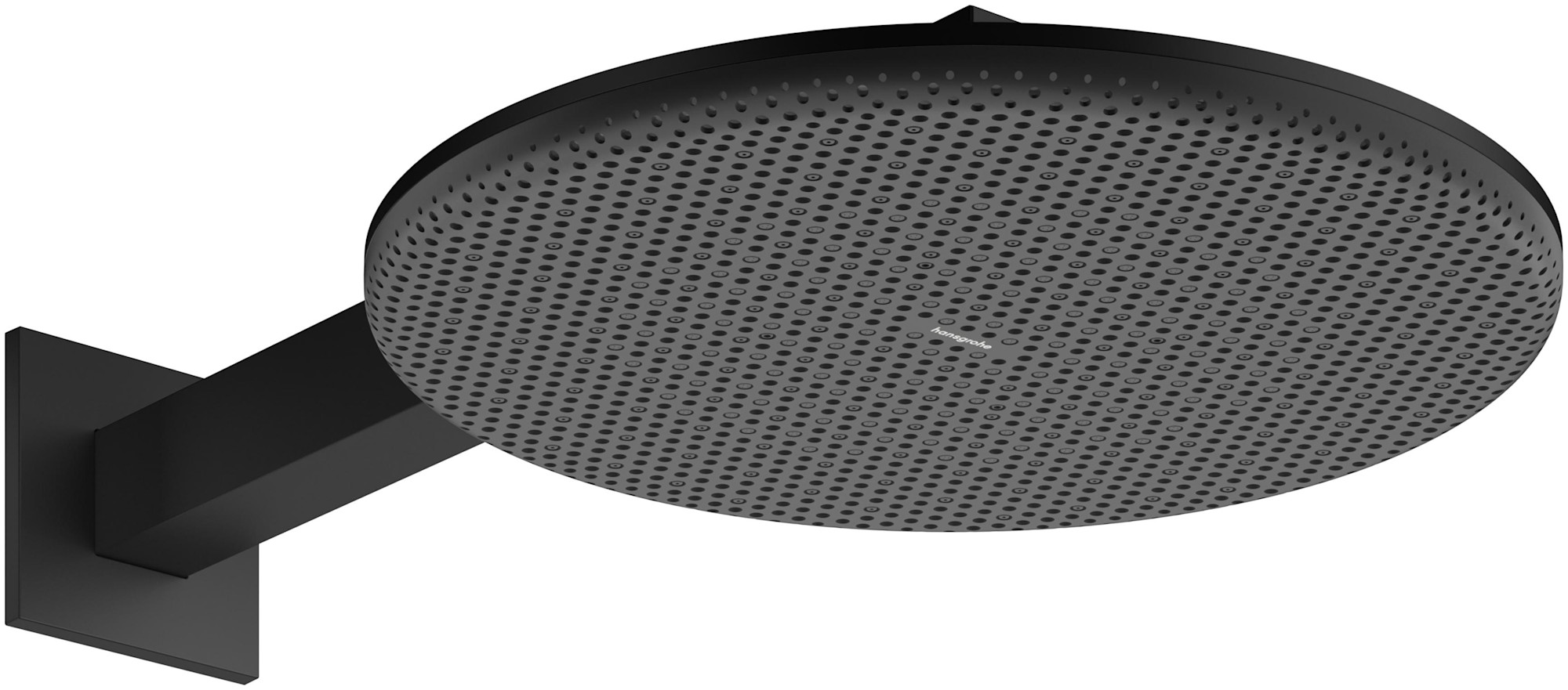 Hansgrohe 24541 Raindance Alive 2.5 GPM Multi Function Shower Head - Less Rough In Matte Black Showers Shower Heads Multi Function