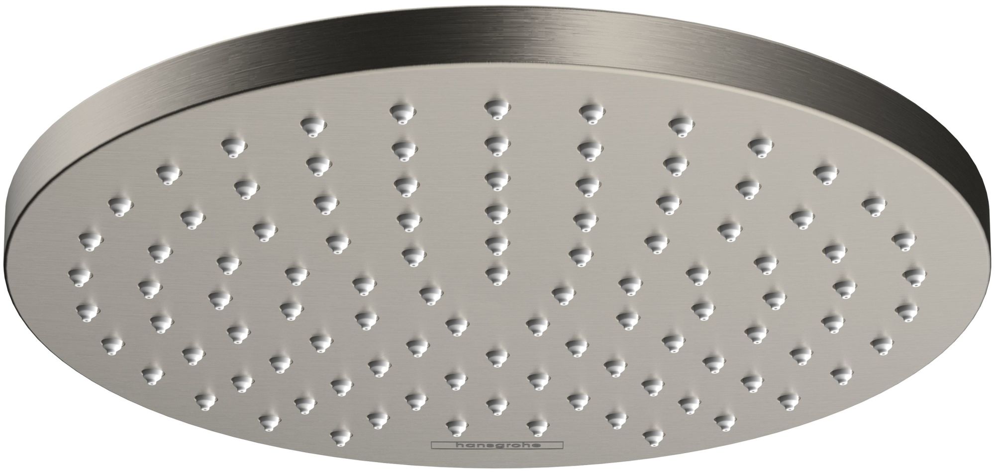 Hansgrohe 26093 Vernis Blend 1.5 GPM Single Function Shower Head Brushed Nickel Showers Shower Heads Single Function