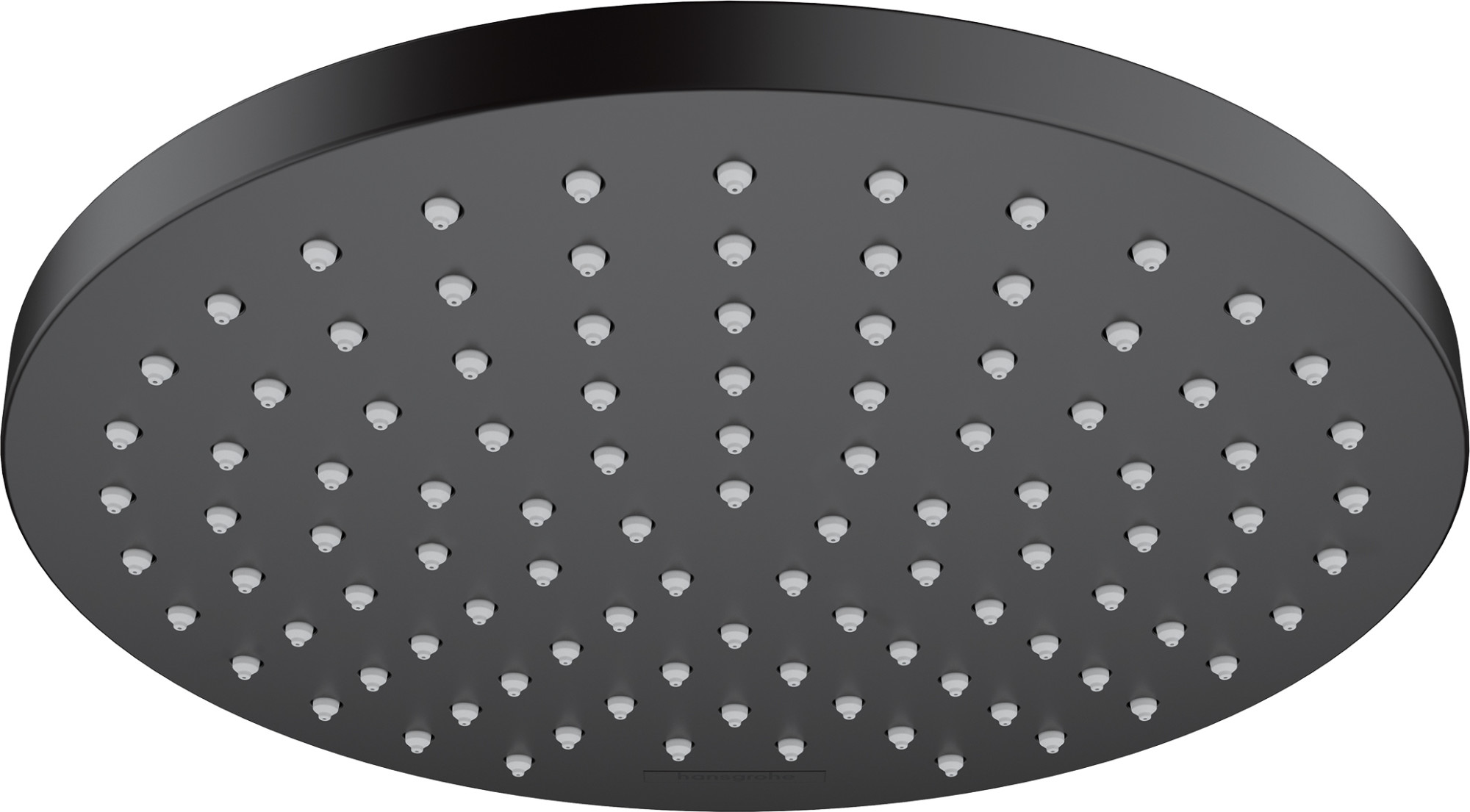 Hansgrohe 26277 Vernis Blend 1.75 GPM Single Function Shower Head Matte Black Showers Shower Heads Single Function
