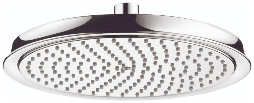 Hansgrohe 28427 Raindance Classic Rain 2.5 GPM Shower Head Chrome Showers Shower Heads Single Function