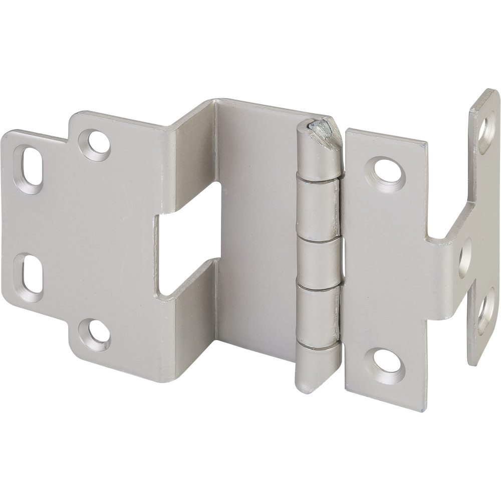 Photos - Furniture Hardware Hardware Resources HR0076 Institutional Hospital Tip 5 Knuckle Non Mortise Wrap Cabinet Door Hinge with 270 Opening Angle  
