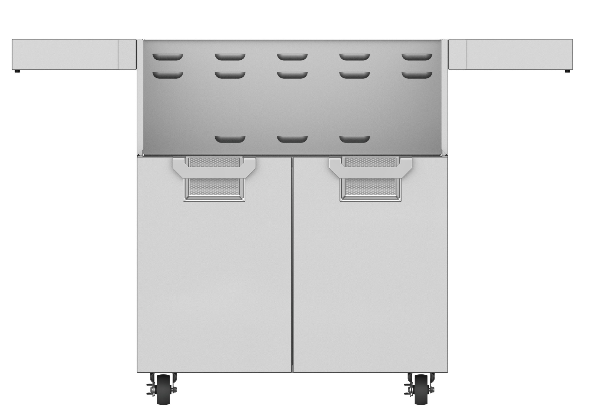 Photos - BBQ Accessory Hestan GCD30 30 Inch Wide Double Door Grill Cart from the Outdoor Series Stainless Steel Outdoor Cooking Accessories