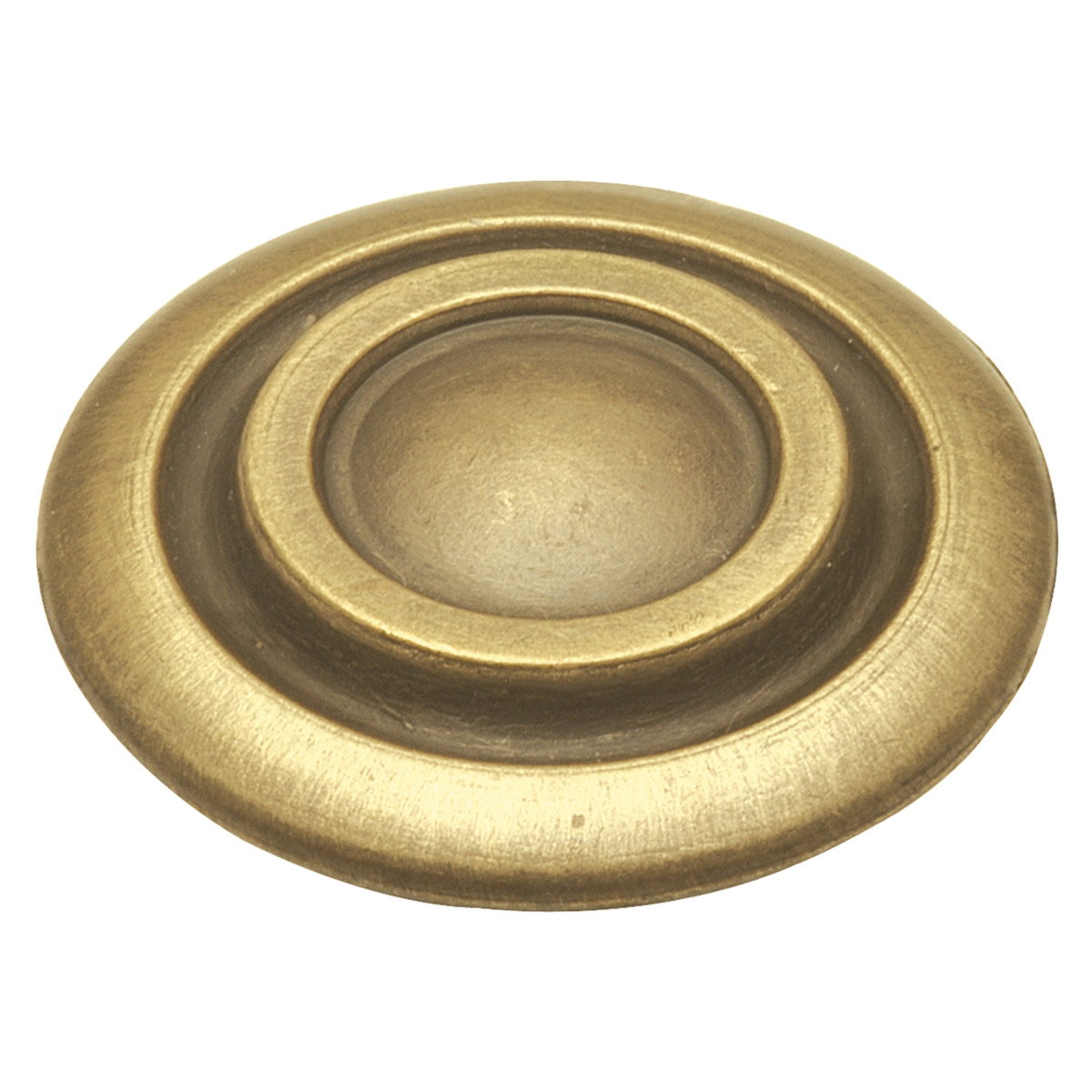 Photos - Furniture Hardware Hickory Hardware P121 Cavalier 1-1/4 Inch Mushroom Cabinet Knob Antique Brass Cabinet Hardware Knobs Mushroom P121-AB