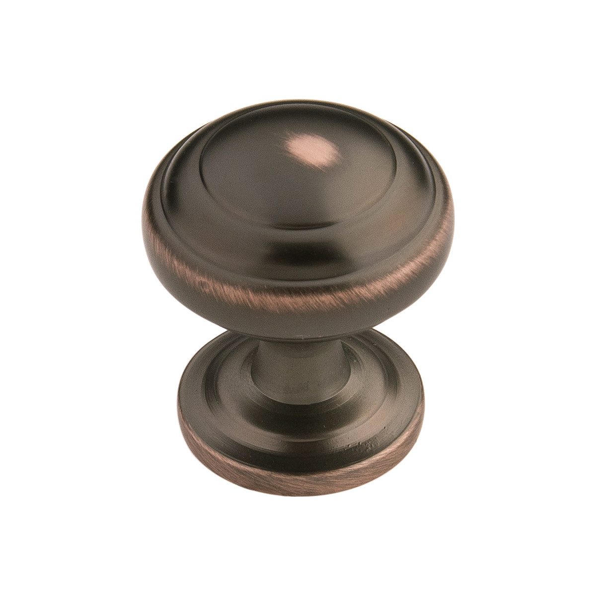 Photos - Furniture Hardware Hardware Hickory  P2286 Zephyr 1 Inch Mushroom Cabinet Knob Oil-Rubbed Bronze Cabinet  Knobs Mushroom P2286-OBH 