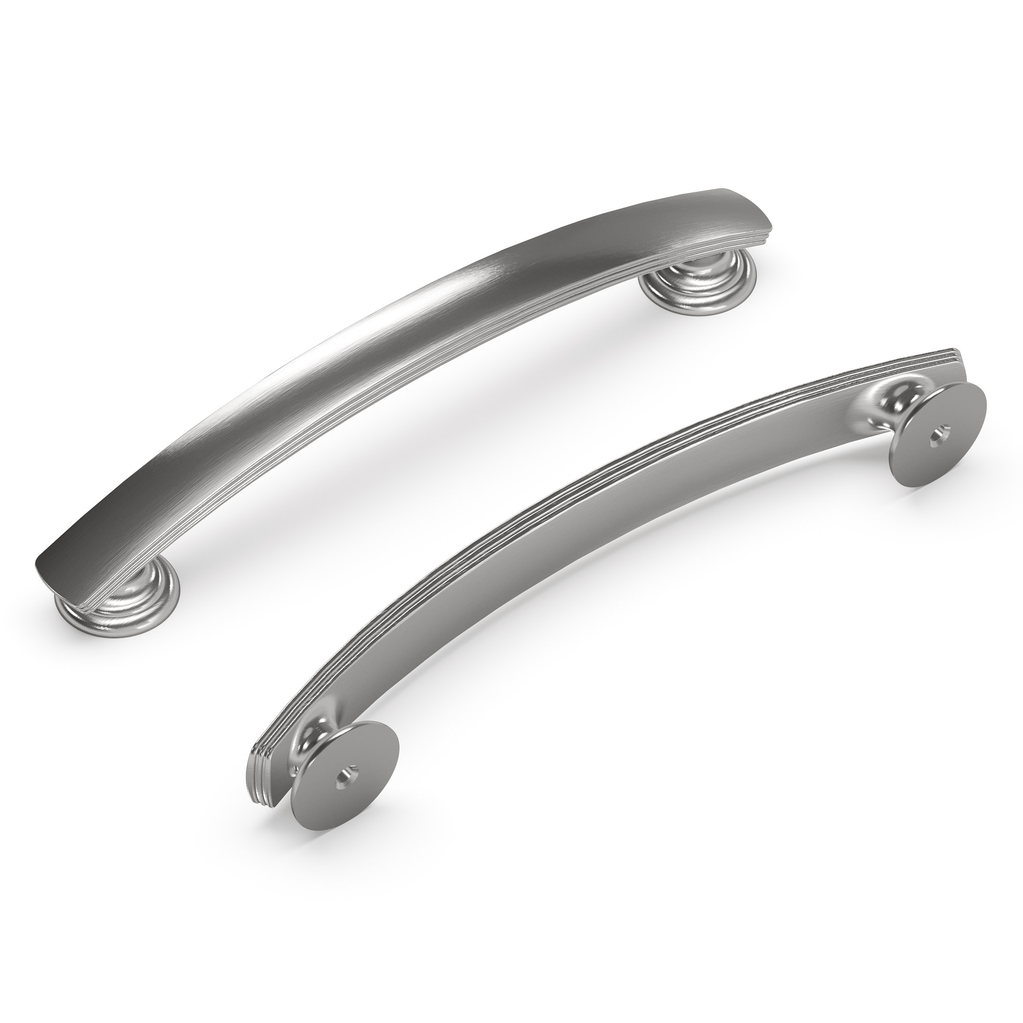 Photos - Furniture Hardware Hardware Hickory  P2149 American Diner 5-1/16"  Center to Center Arched Bar Retro Vintage Cabinet Handle / Drawer Pull (128mm)