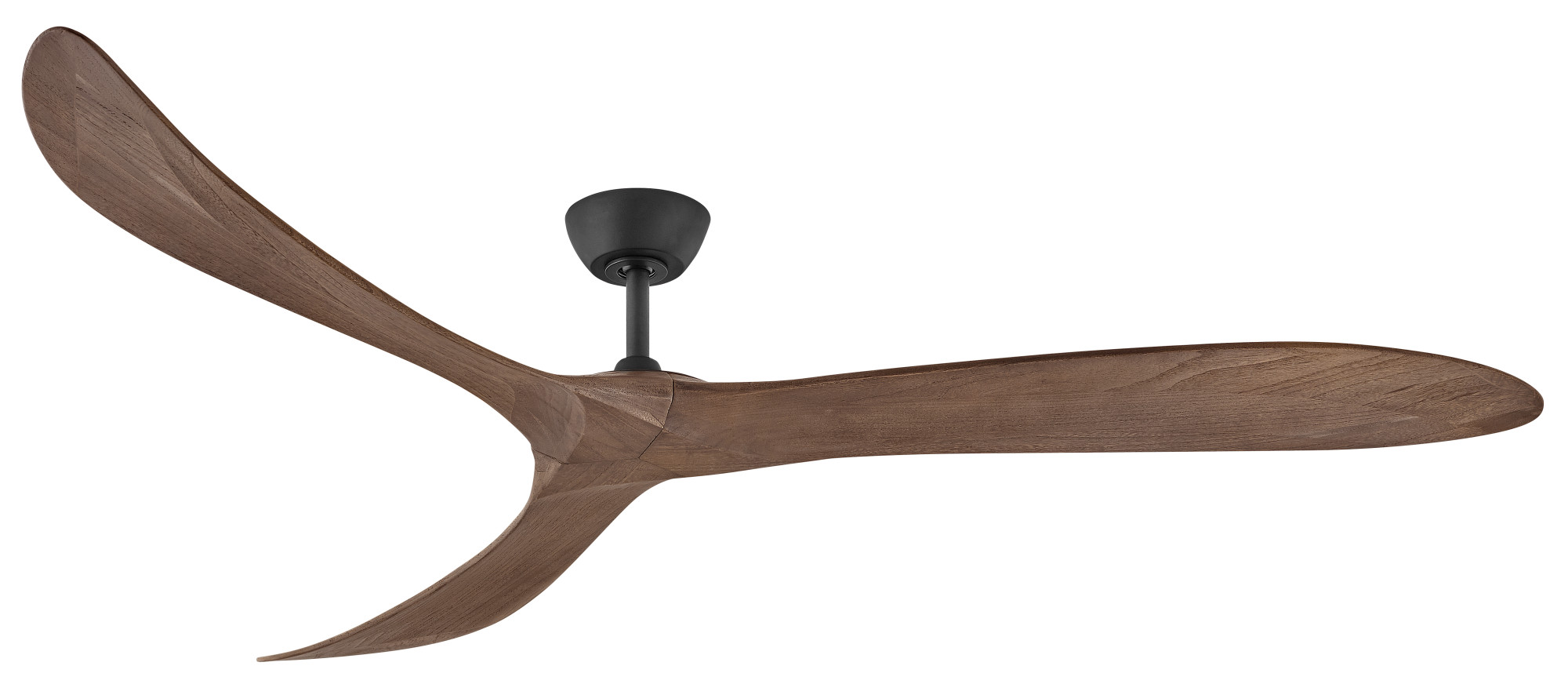 Photos - Fan Hinkley Lighting 903880F-NDD Swell 80" 3 Blade Smart Indoor / Outdoor Ceiling  with HIRO Control Matte Black s Ceiling 