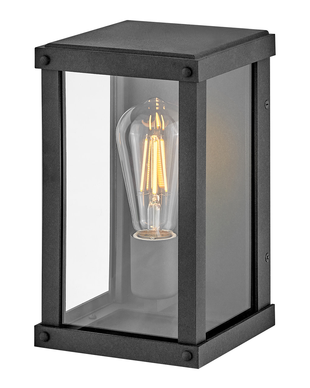 Photos - Floodlight / Street Light Hinkley Lighting 12190 Beckham 10" Tall Wall Sconce Aged Zinc Outdoor Lighting Wall Sconces 12190DZ 