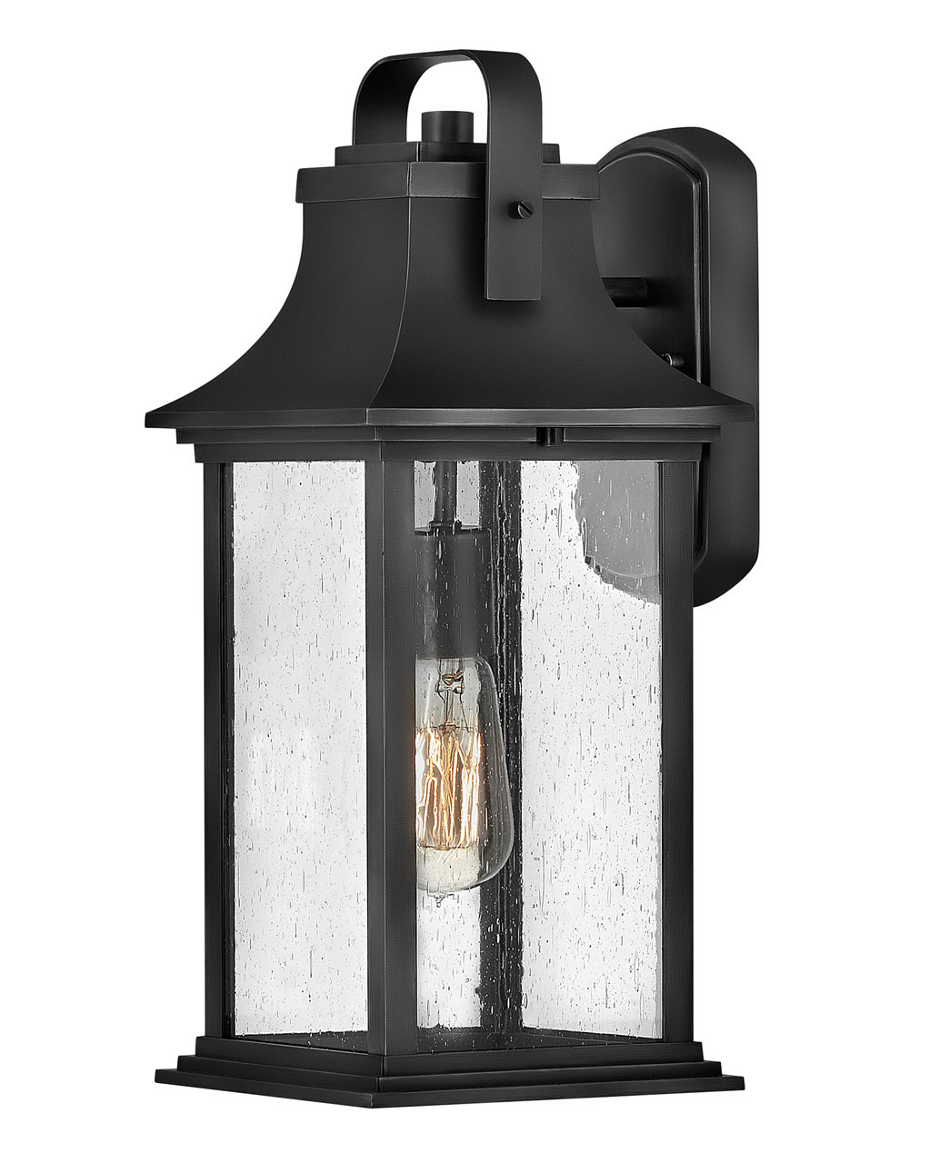 Photos - Floodlight / Street Light Hinkley Lighting 2394 17" Tall Outdoor Wall Sconce Textured Black Outdoor Lighting Wall Sconces 2394TK 