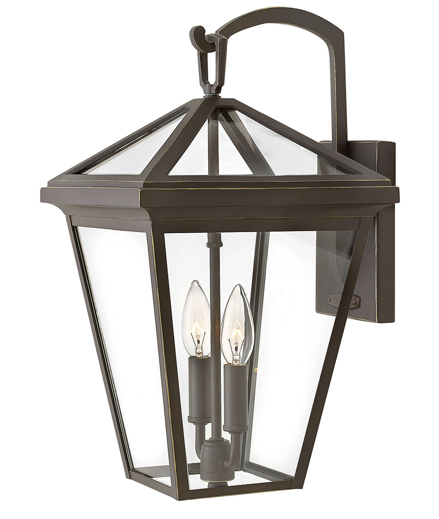 Photos - Floodlight / Street Light Hinkley Lighting 2564 Alford Place 2 Light 17-1/2" Tall Open Air Outdoor Wall Sconce Oil Rubbed Bronze Outdoor Lighting Wall 