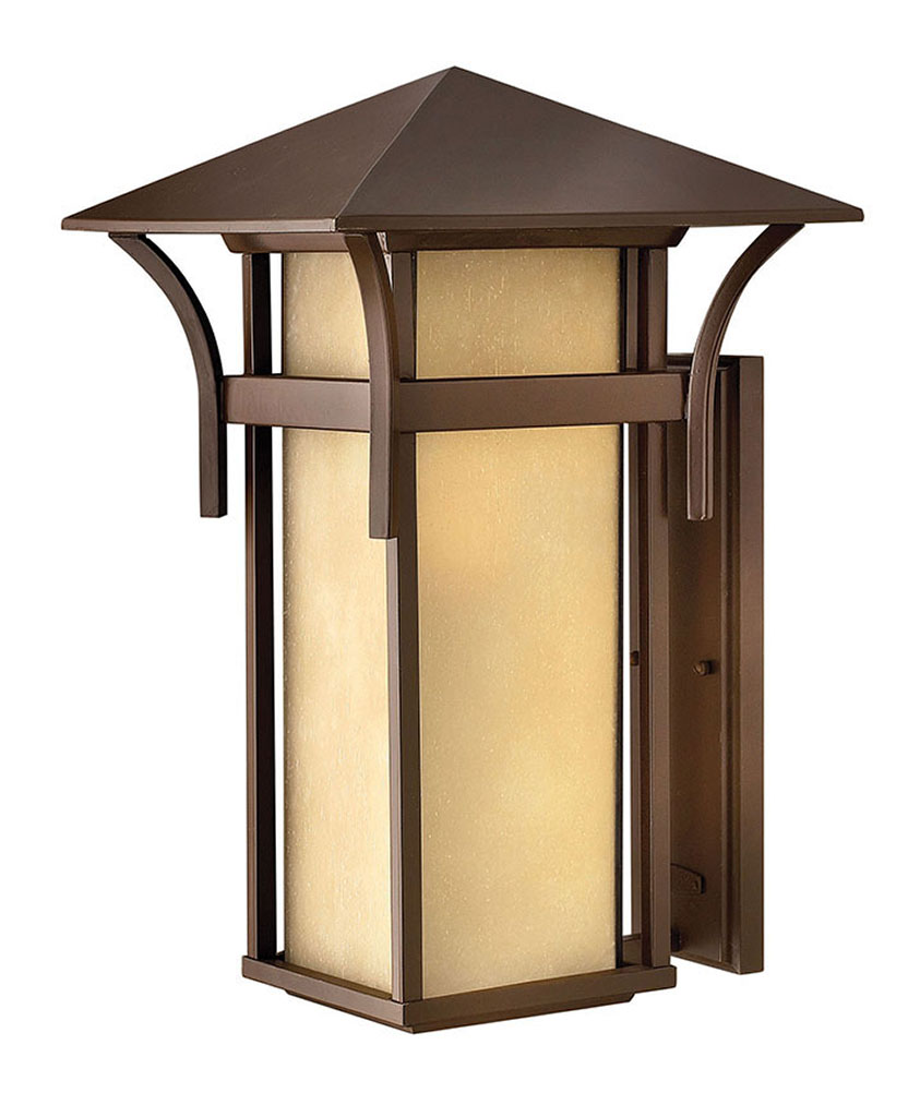 Photos - Floodlight / Street Light Hinkley Lighting 2579 20.5" Height 1 Light Lantern Outdoor Wall Sconce from the Harbor Collection Anchor Bronze Outdoor Ligh 