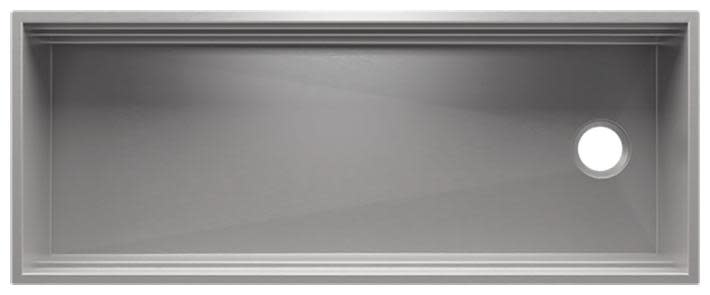 Photos - Kitchen Sink Smart Home Refinements by Julien 005502  Station 49-1/2" x 10-3/8" Undermount Single Basin Stainless Steel  Stain 