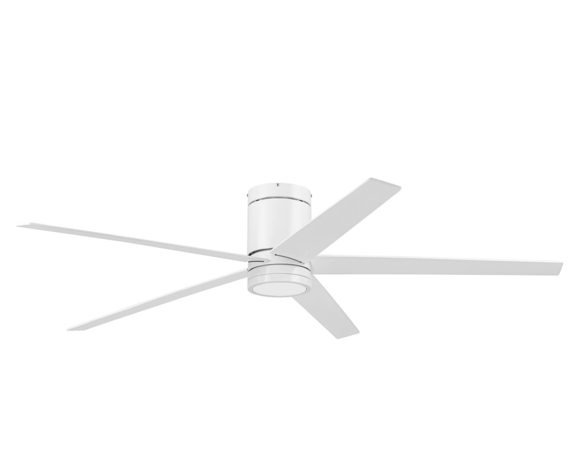 Photos - Fan Honeywell Ceiling  Graceshire 60 Indoor Graceshire 60" 5 Blade Indoor LED Hugger Ceiling Fan White  Ceiling  Ind 