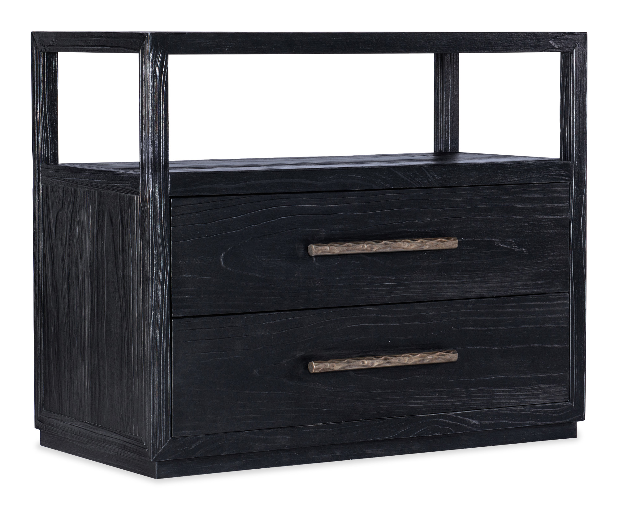 Photos - Storage Сabinet Hooker Furniture 6150-90016 Linville Falls 38" Wide Wood Veneer Nightstand Black Indoor Furniture Storage Nightstand 6150-90