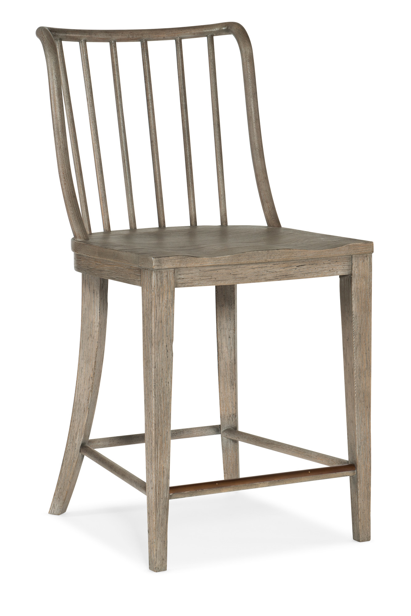 Photos - Chair Wide Hooker Furniture 6350-75350 series 20"  Framed Modern Stool Gray Indoor Furniture Stools Counter 6350-75350-95 