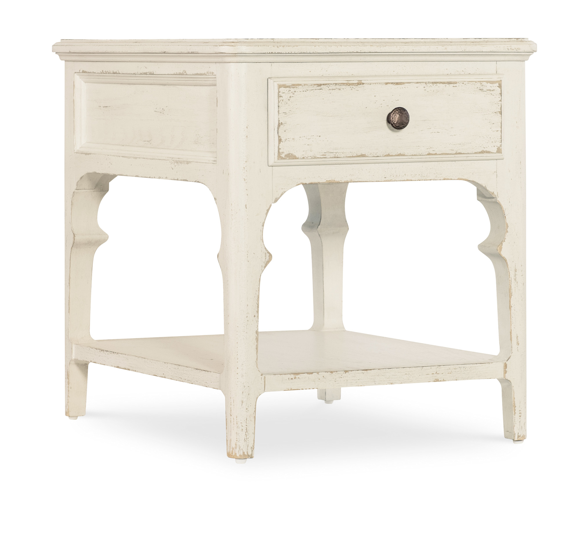 Photos - Storage Сabinet Hooker Furniture 7050-80214 Americana 30" Square Oak Table Daisy / Antique Bronze Indoor Furniture Tables End 7050-80214-02