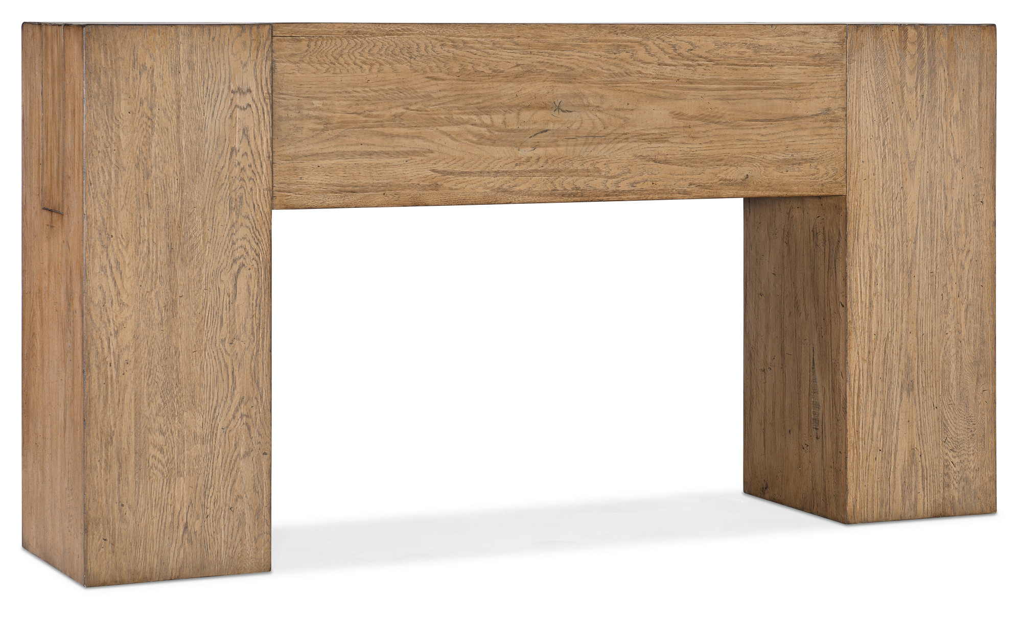 Photos - Sofa A&D Hooker Furniture 7228-85005-85 Commerce and Market 60" Wide Wood Console Table Natural Light Wood Indoor Furniture Tables Co 