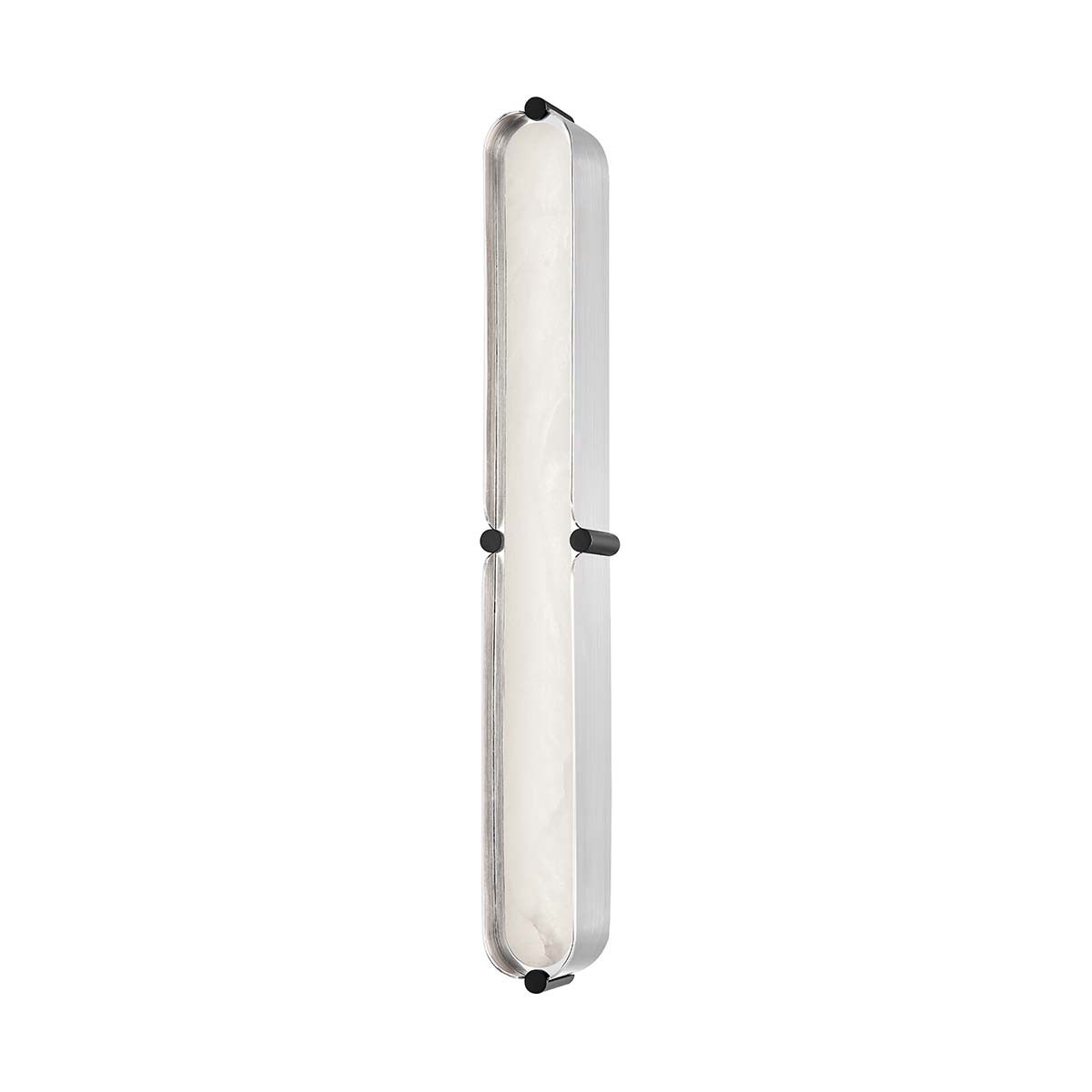 Photos - Chandelier / Lamp NICKEL Hudson Valley Lighting 2923 Tribeca 24" Tall LED Bathroom Sconce Burnished  / Black Indoor Lighting Bathroom Fixtures 