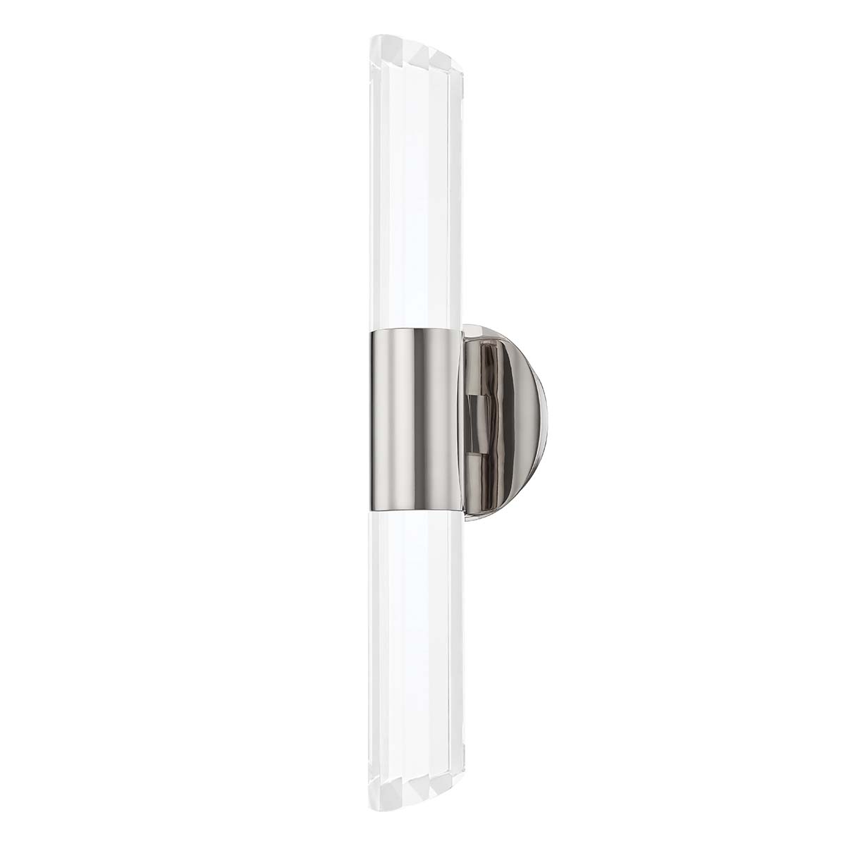 Photos - Chandelier / Lamp Rowe Hudson Valley Lighting 6052  2 Light 20" Tall LED Wall Sconce Polished Nickel Indoor Lighting Wall Sconces 6052-PN 