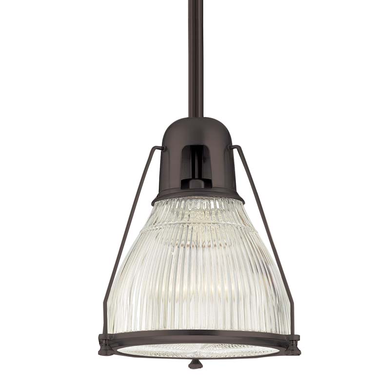 Photos - Chandelier / Lamp Wide Hudson Valley Lighting 7311 Haverhill Single Light 12"  Pendant Old Bronze Indoor Lighting Pendants 7311-OB 