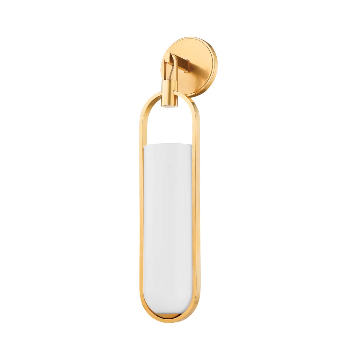 Photos - Chandelier / Lamp Hudson Valley Lighting 7922 Lorimer 22" Tall Wall Sconce Aged Brass Indoor Lighting Wall Sconces 7922-AGB