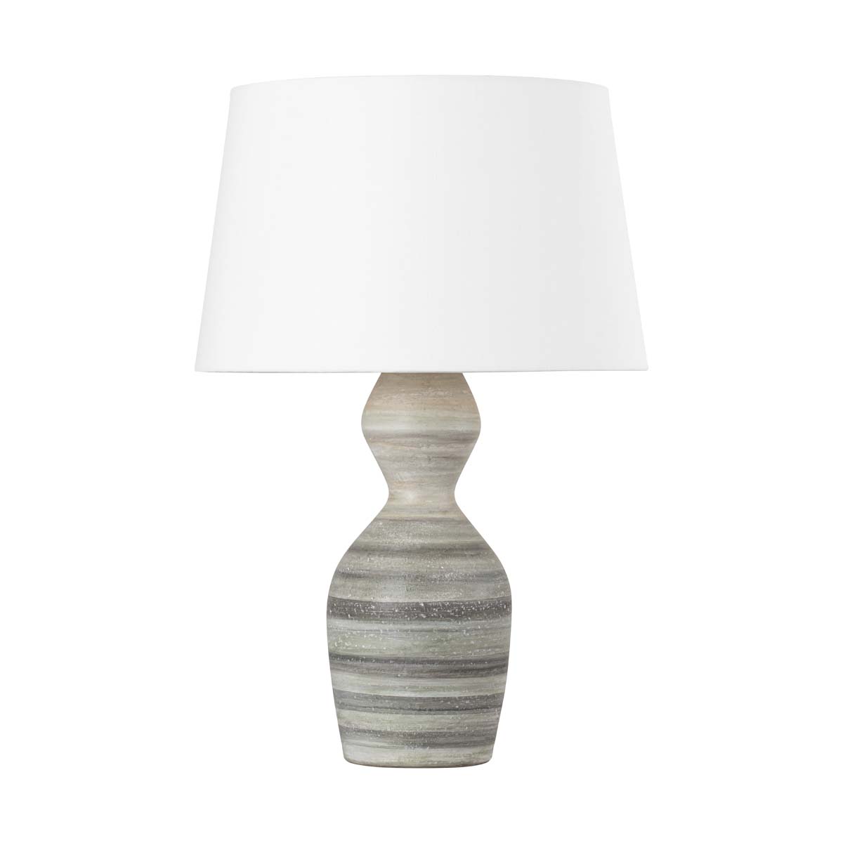 Photos - Desk Lamp Vintage Hudson Valley Lighting L7329 Nahant 29" Tall Table Lamp  Gold Leaf / Ceramic White Dune Lamps Table Lamps L7329-VGL/C 