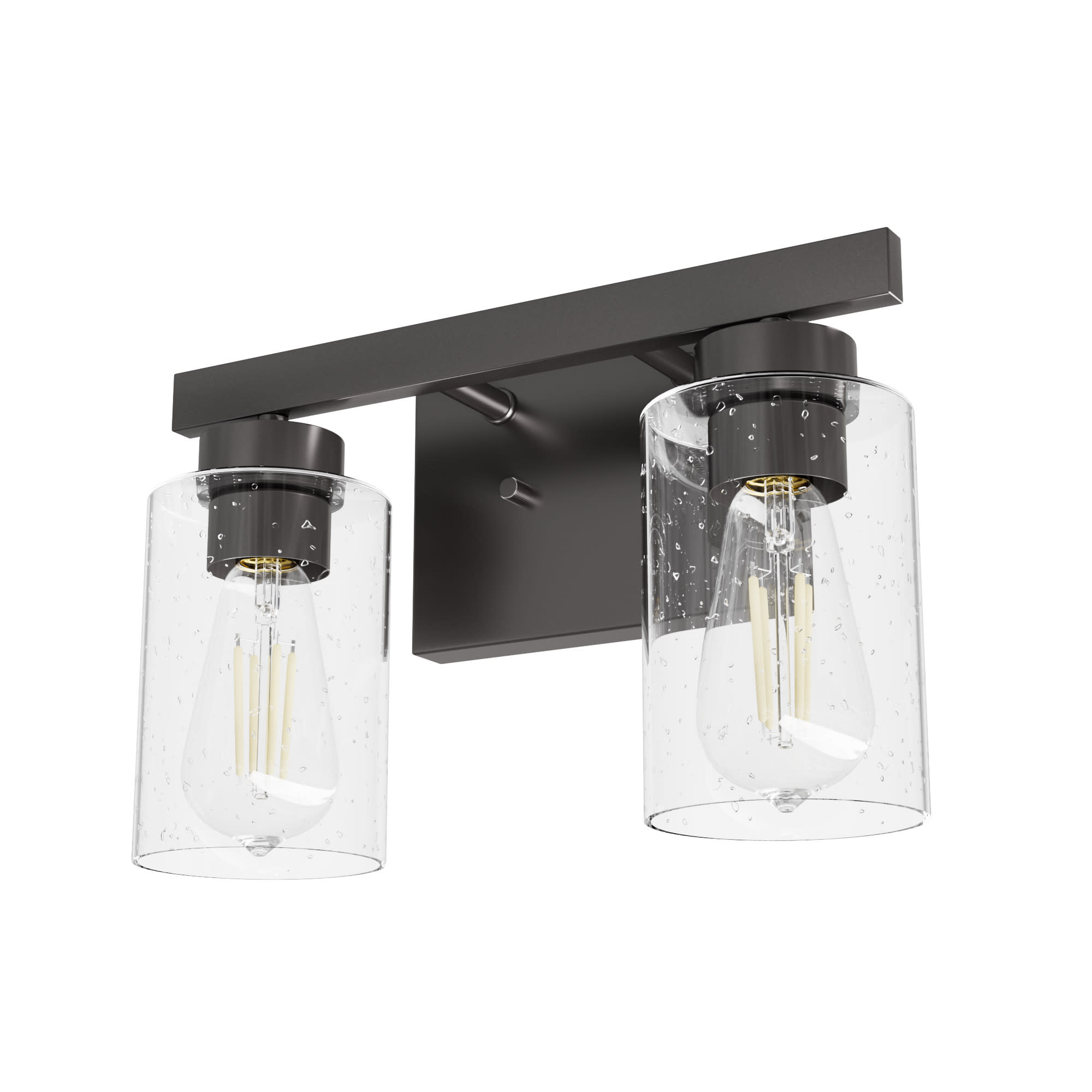 Photos - Chandelier / Lamp Hunter 13075 Hartland 2 Light 13" Wide Vanity Light Noble Bronze Indoor Lighting Bathroom Fixtures Vanity Light 13076 