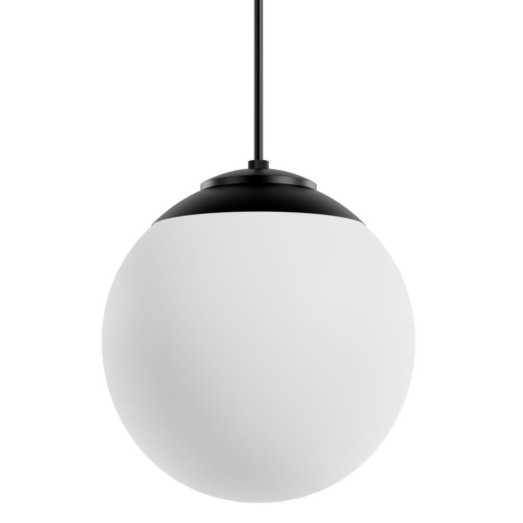 Photos - Chandelier / Lamp Hunter 19851 Hepburn 3 Light 16" Wide Pendant Matte Black Indoor Lighting Pendants 19852 