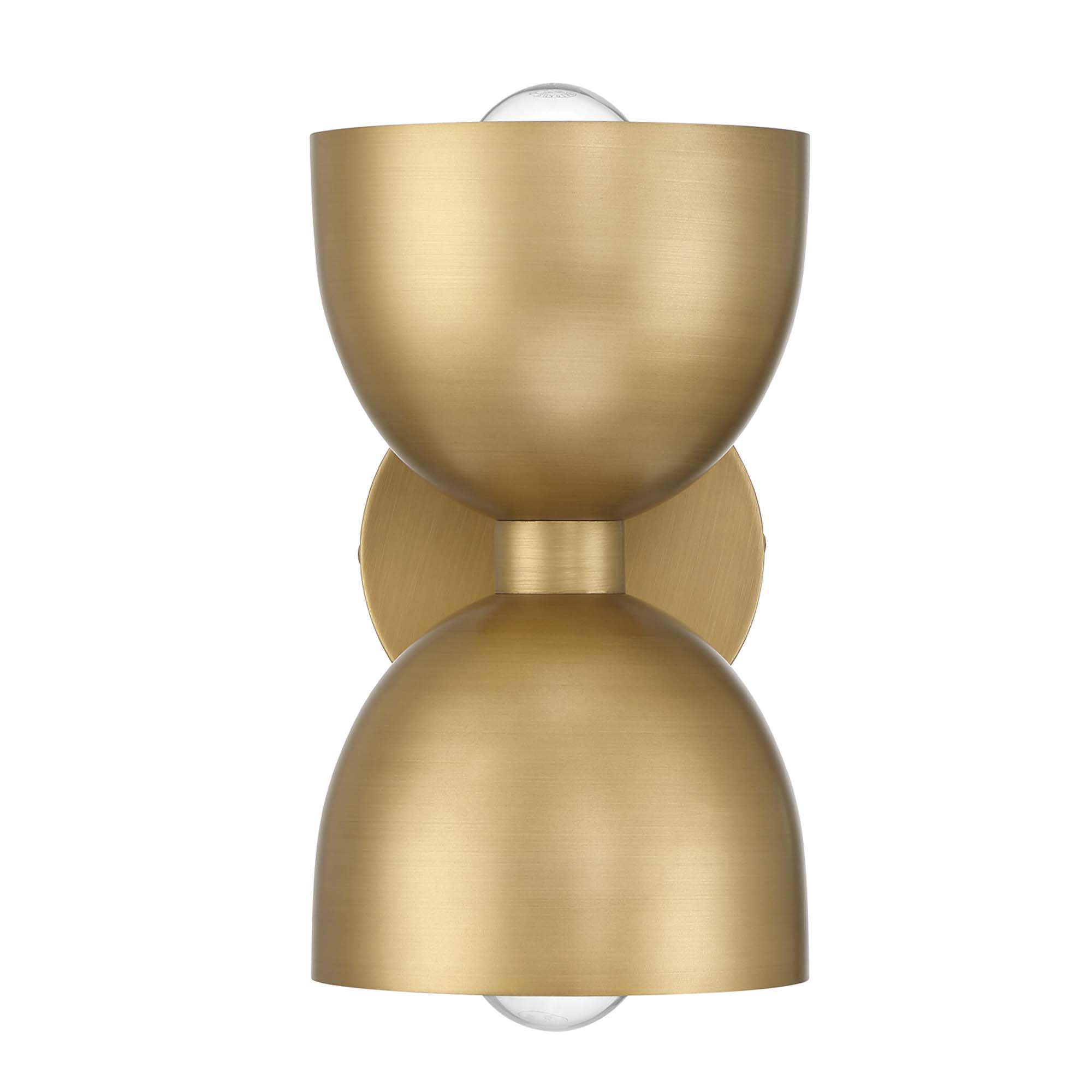 Photos - Chandelier / Lamp Hunter Celestial Valley 10 Wall Sconce Erling 2 Light 10" Tall Wall Sconce Luxe Gold Indoor Lighting Wall Sconces 48131 