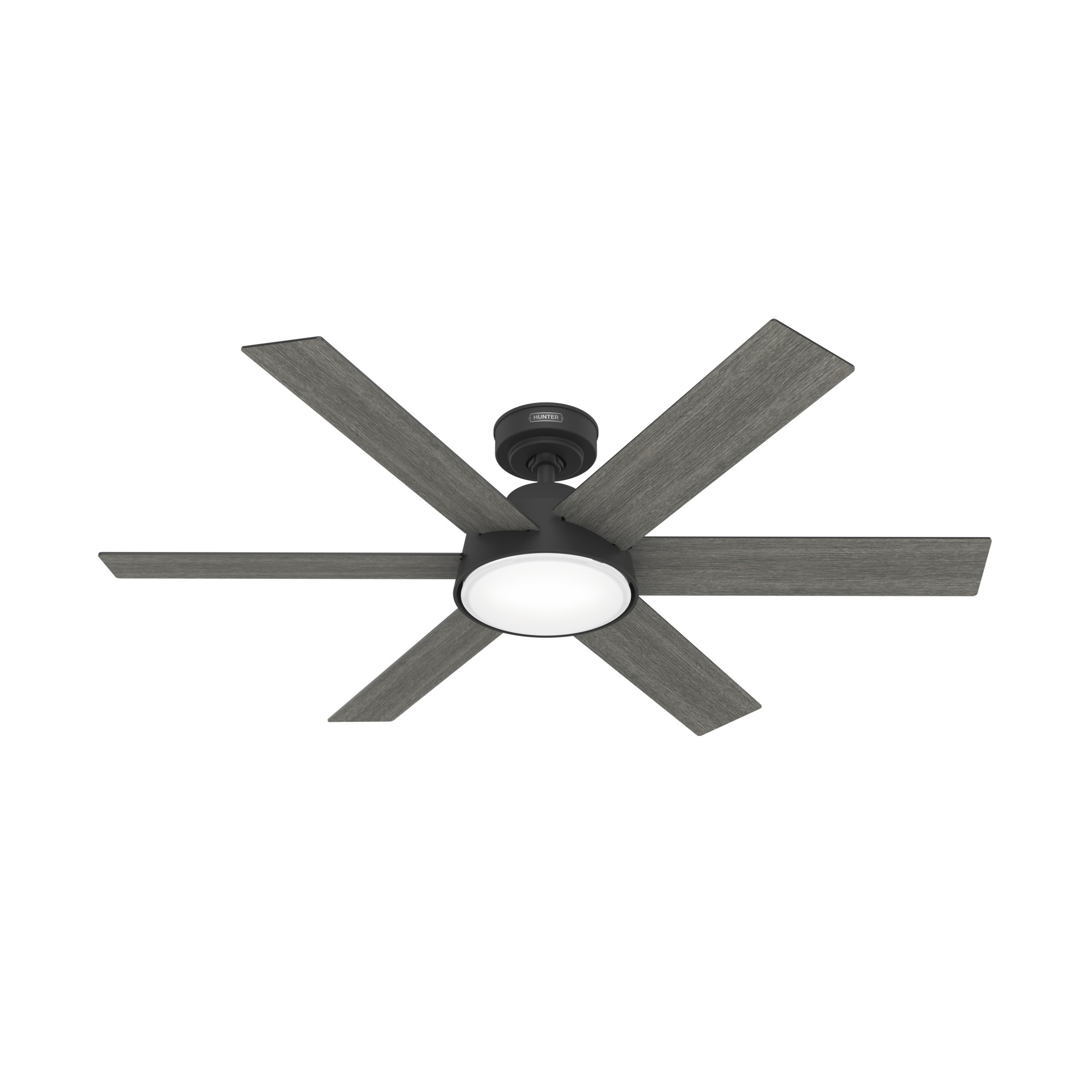 Photos - Fan Hunter Donatella 52 LED Donatella 52" 6 Blade Indoor LED Ceiling  Matte Black s Ceiling s Indoor Ceiling s 51853 