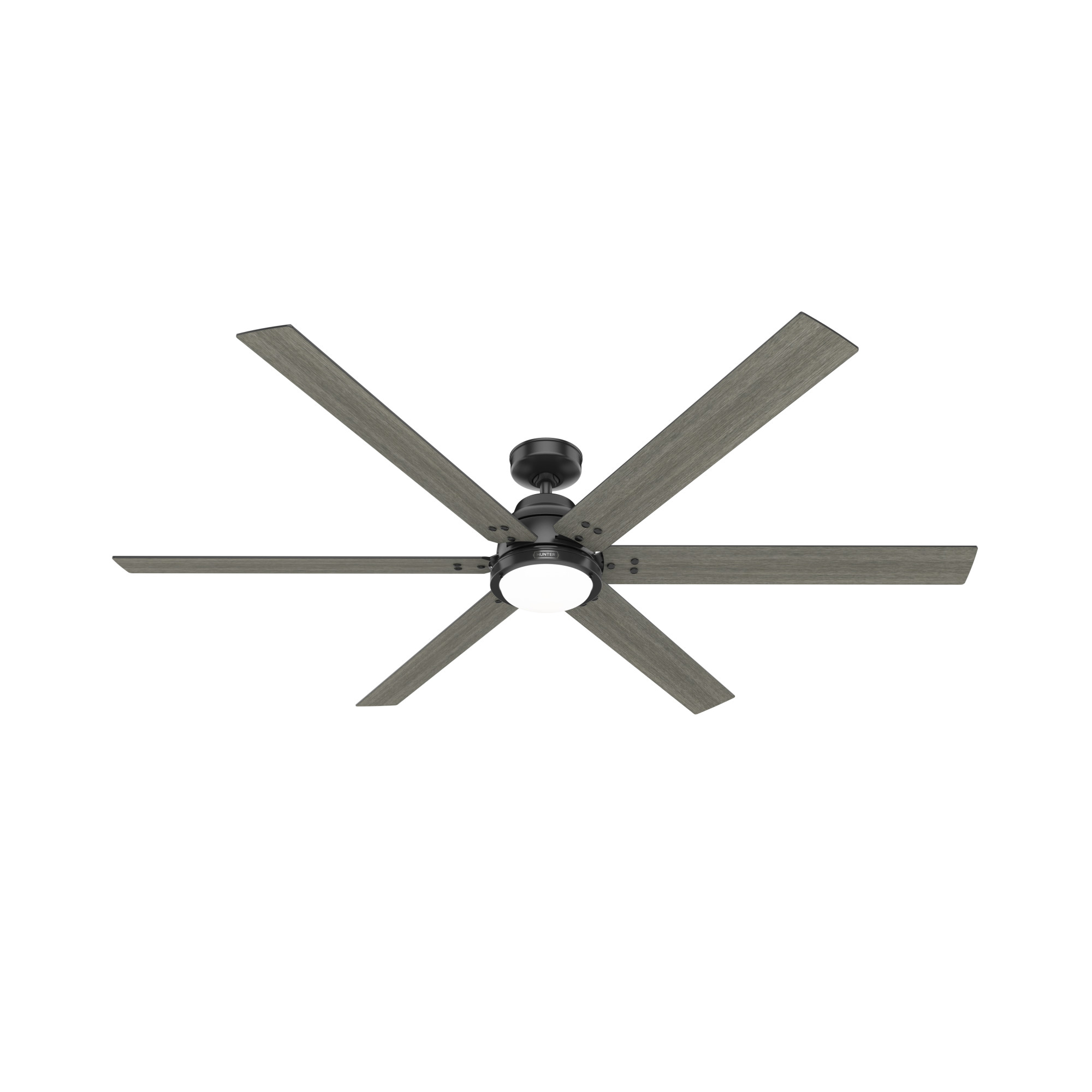 Photos - Fan Hunter Gravity 72 LED Gravity 72" 6 Blade Indoor Smart LED Ceiling  Matte Black s Ceiling s Indoor Ceiling s 519 