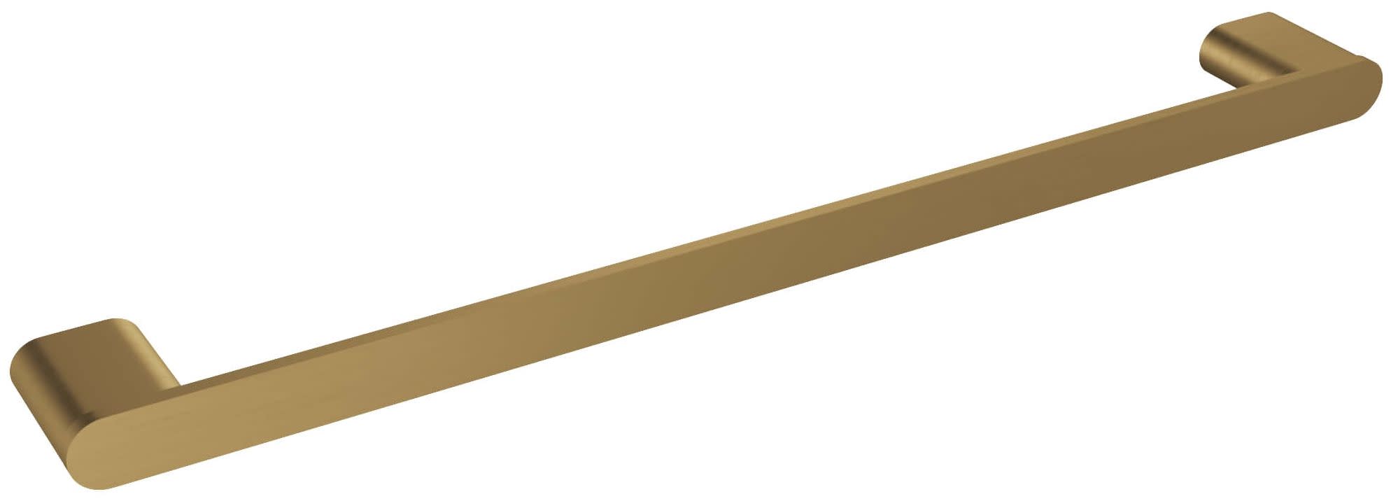 Photos - Towel Holder ICO Bath V413 Volkano Flow 18" Towel Bar Brushed Gold Dark Bathroom Hardware and Accessories Bathroom Hardware Towel Bars V4