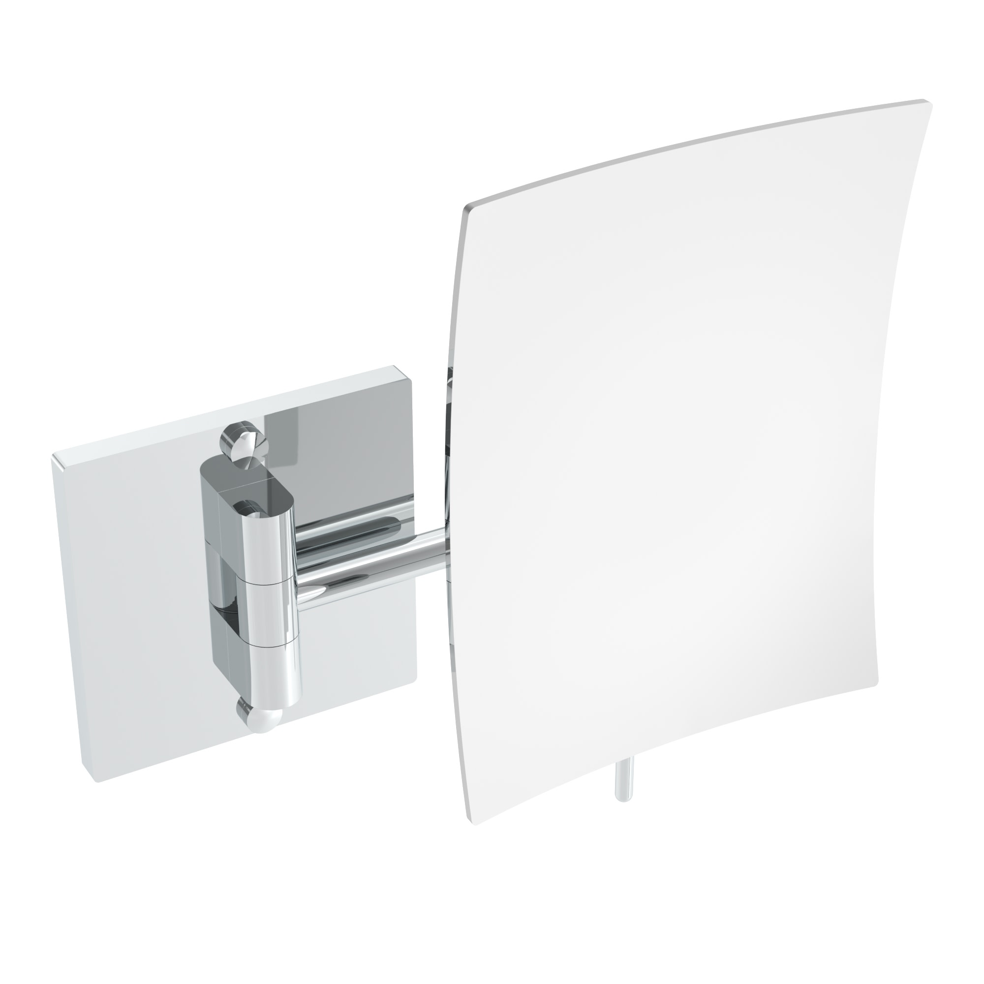 Photos - Wall Mirror ICO Bath V912 10-11/16" W x 9-5/16" H Rectangular Accent  Chrome Home Decor Mirrors Accent Mirror V9123 