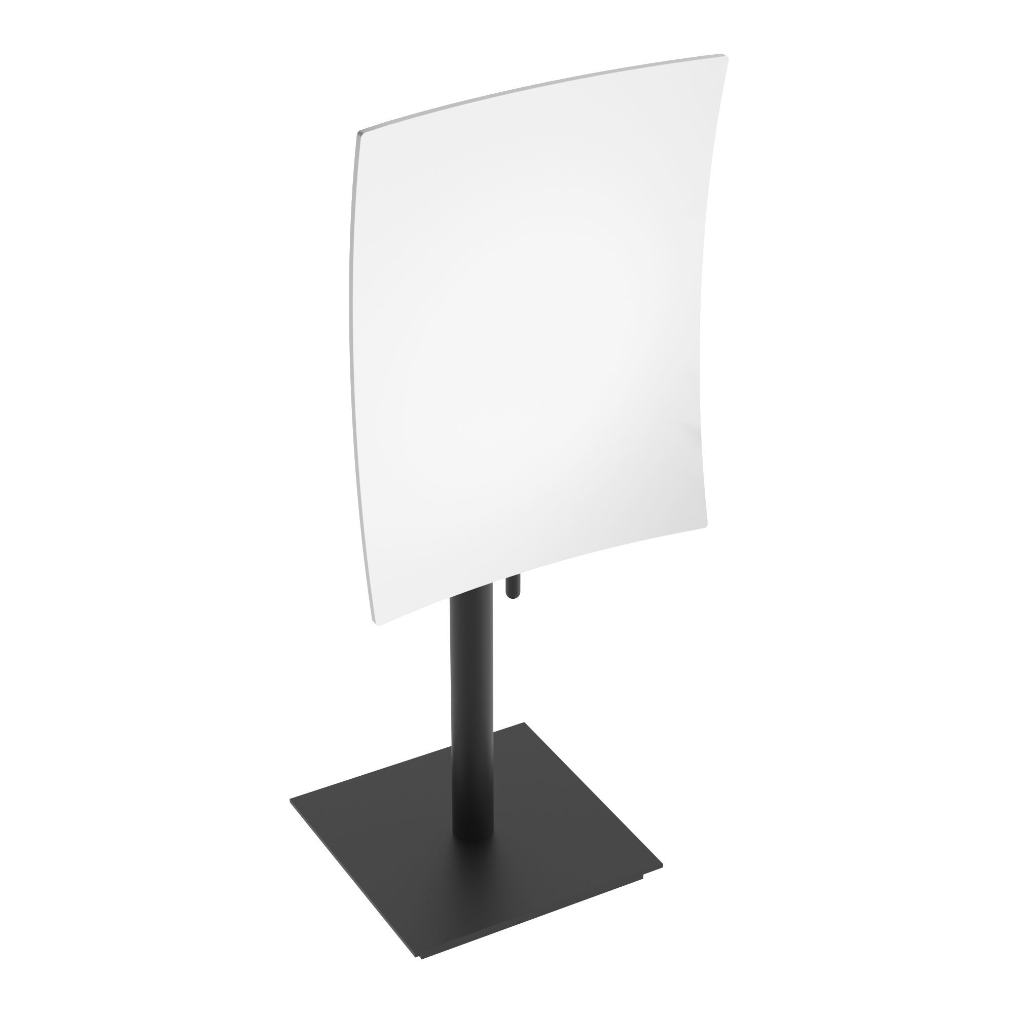 Photos - Wall Mirror ICO Bath V914 Volkano 5-13/16" W x 14-11/16" H Rectangular Accent Mirror Matte Black Home Decor Mirrors Accent Mirror V9145 