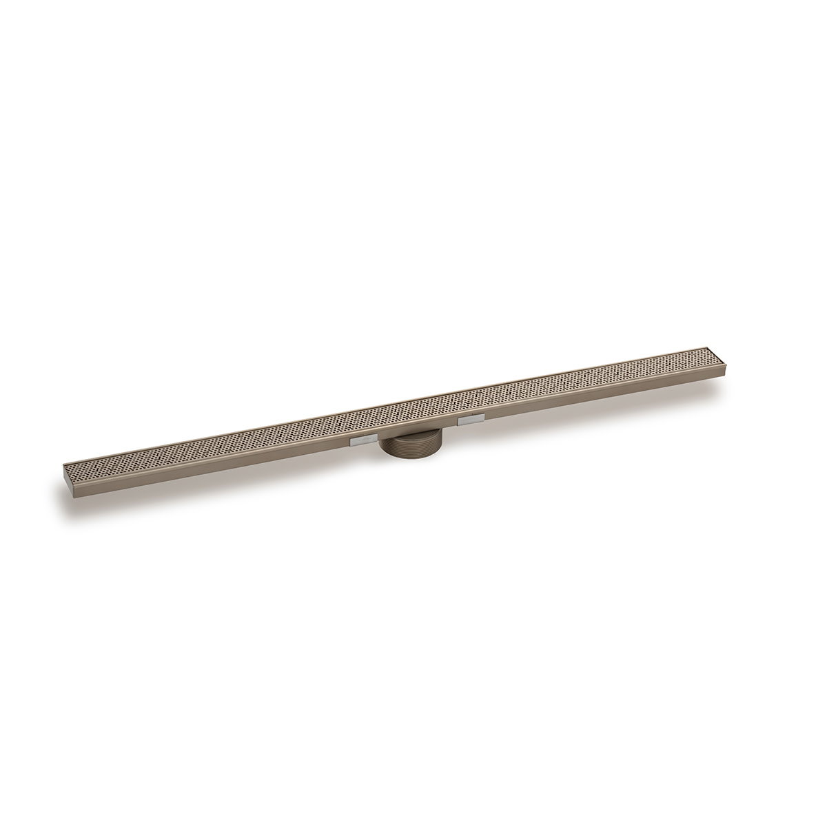 Photos - Shower Trap / Waste Infinity Drain SGRAS 9948-P 48" S-Stainless Steel Series High Flow Complete Kit with 2-1/2" Adhesion Style Grate with PVC Dr