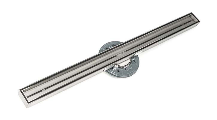 Photos - Shower Trap / Waste Infinity Drain STIF AS 9960 Site Sizeable 60" Long x 3" Wide Drain Kit with Tile Insert Frame Channel Assembly 3" Outlet Ass 