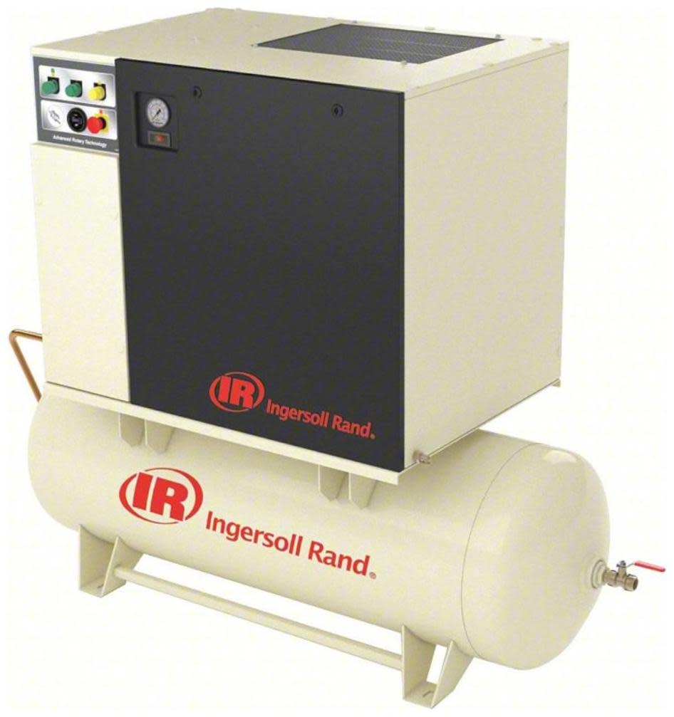 Photos - Air Compressor Ingersoll Rand 18003202 7.5 HP 80 Gal 150 Max PSI Stationary Electric  Standard Rotary  Powe (230 Volt 3 Phase)
